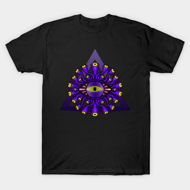 All Seeing eye T-Shirt by Frostlightqwzzz